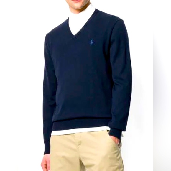 Polo Ralph Lauren washable merino wool sz L NEW price firm!